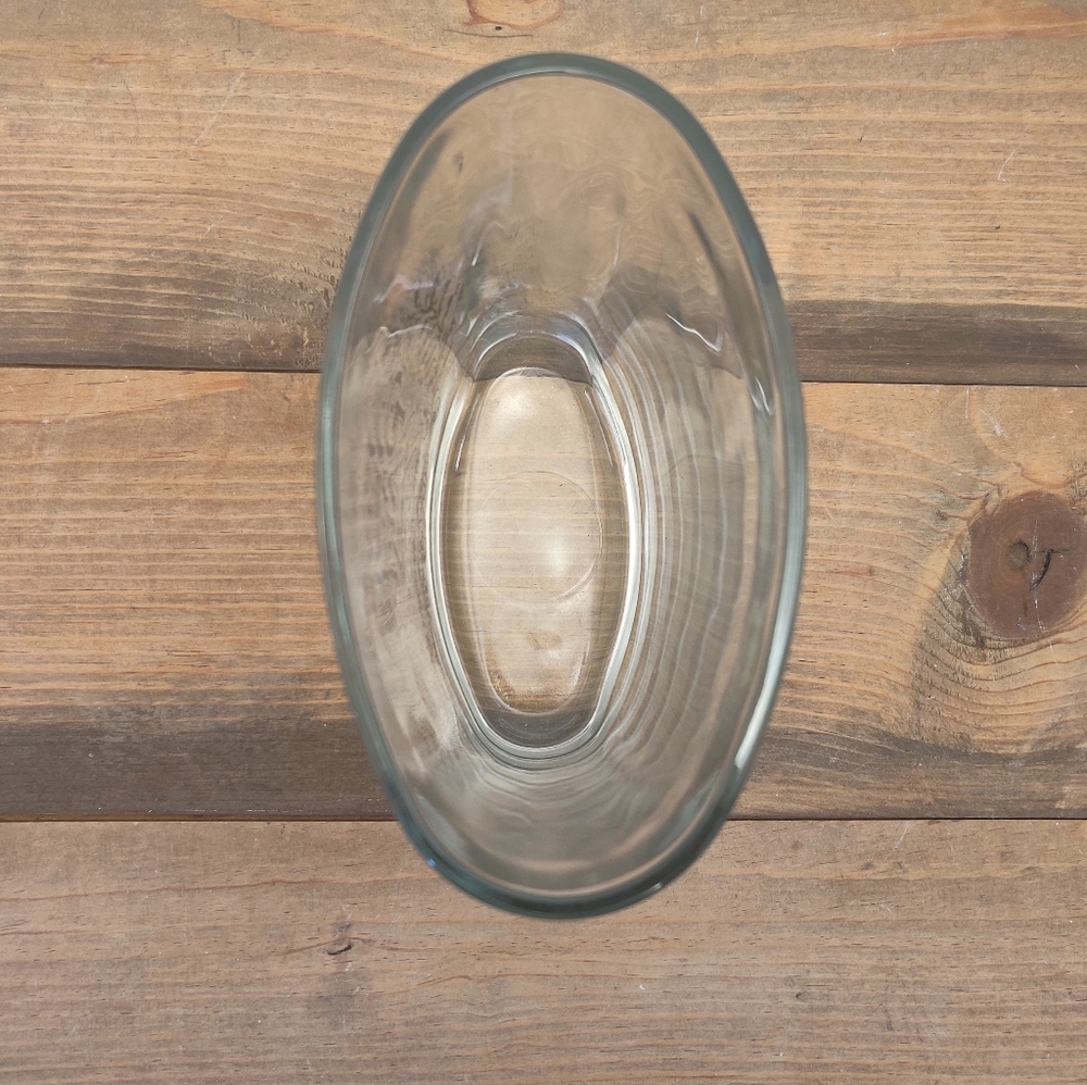 "Paris" Glass Oval Vase - Picture 7 of 8